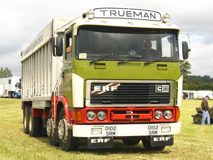 ERF B Series  8-wheel Tipper