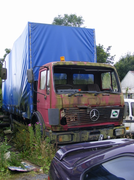 Abandoned Lorries