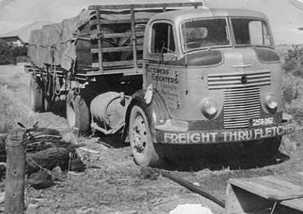 Commer petrol engine semi