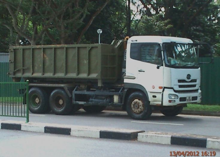 Used nissan dump truck singapore #1