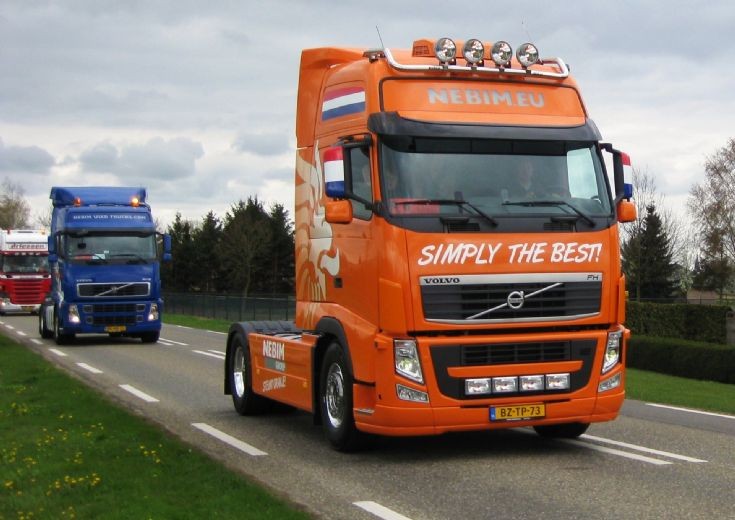 2012 Volvo FH' Simply the Best' 2 another orange Volvo FH 460 4X2