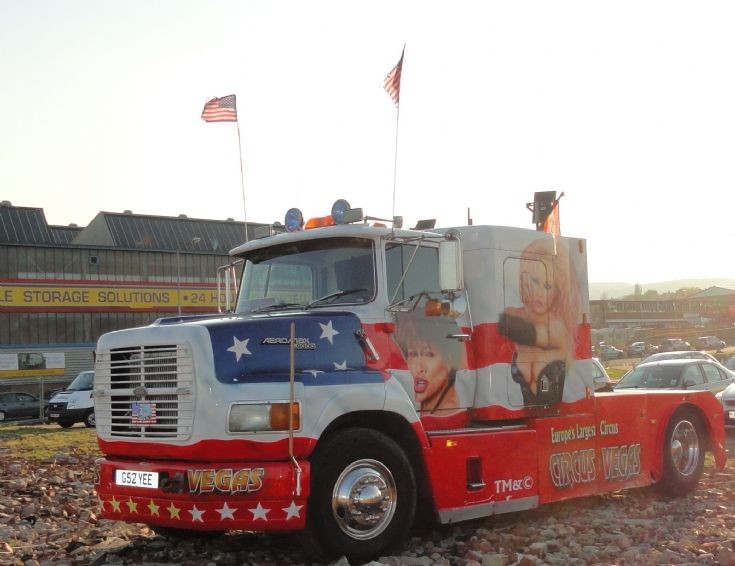 FORD AEROMAX Circus Vegas, Ireland Ford trucks, Circus