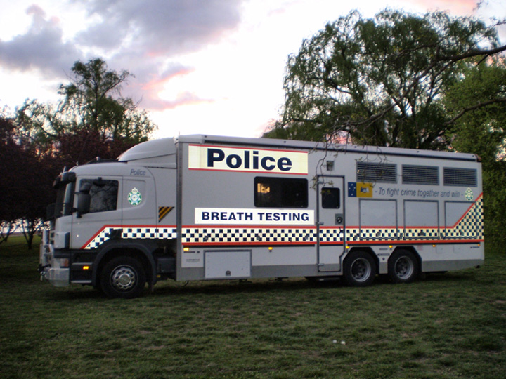 Scania P94 Breath testing/Command truck