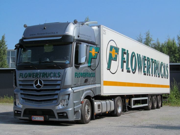 Mercedes Benz Actros 1845 4x2 Flowertruck Mercedes Benz Actros 1845 4x2 Flowertruck
