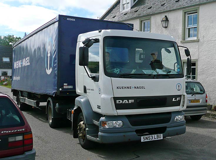 Kuehne + Nagel DAF LF Curtainsider