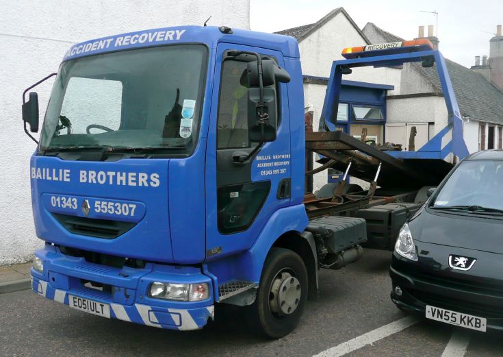 Bailie Brothers Accident Recovery Renault Towtruck