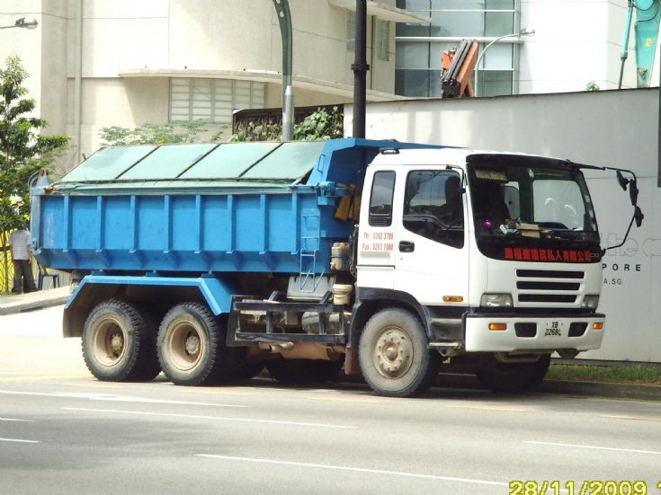 Zhou Fu Sheng Construction CXZ Isuzu Dump Truck