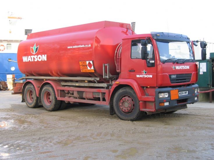 Watsons Fuels 2004 ERF 6w Tanker