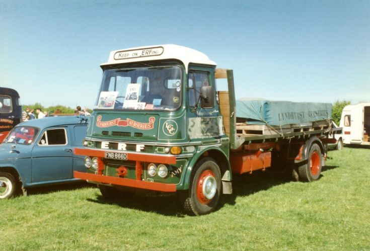 1966 ERF A Series 16 ton lorry