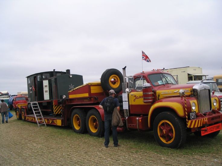 1950s Mack 6x4 with lowloader at 2008 Great Dorset Steam Fair