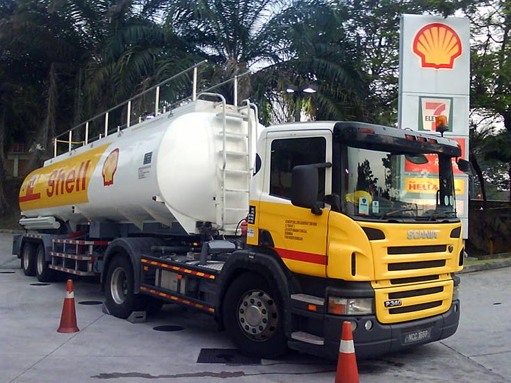 Scania 340 Shell Tanker