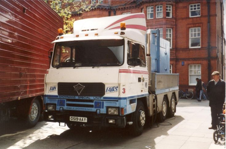 1986 Foden 6x4 Power plant Ex Roger Tuby fleet