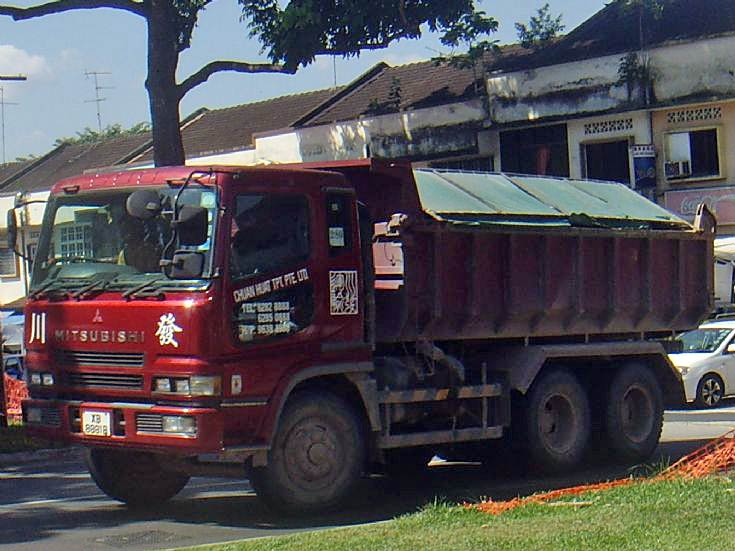 Chuan Huat Transport Pte Ltd FV519J Mitsubishi Fuso Dump Truck 