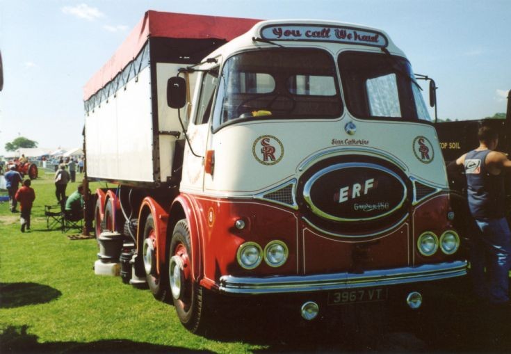 ERF KV 8x4 powered by a Gardner 150