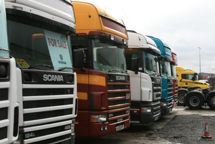 Scania Line-Up For Sale - Grimsby