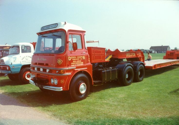 1966 ERF A Series 6x4 Tractor unit and lowloader