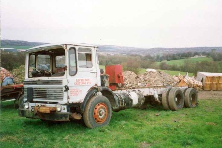 1975 AEC Marshall Major in poor condition, Sheffield
