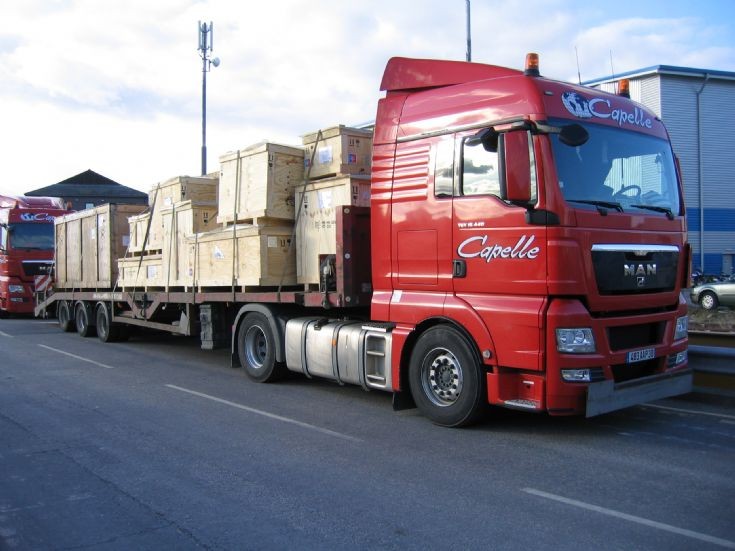 Capelle Transport, France, MAN TGX 18.440