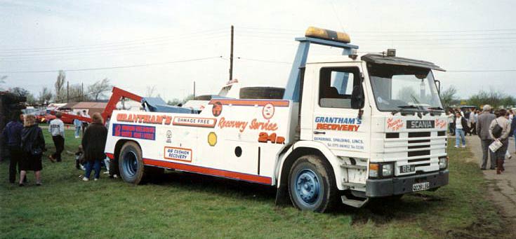 1983 Scania 82M Recovery Truck with underlifter