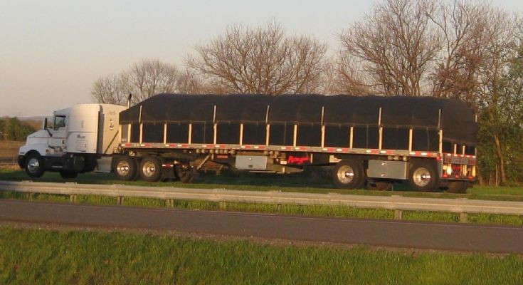 Kenworth Dump trailer, Rt 222 outside Lancaster, PA, USA