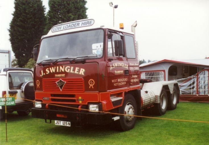 1990 Foden 4350 6X4 tractor unit with Cummins power belongs to Jesse Swindler