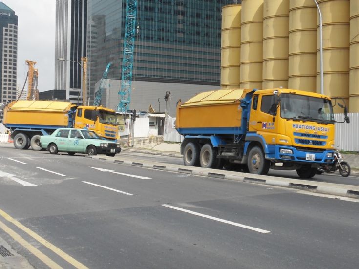 Brand New FH517FDR Mitsubishi Fuso Super Great Dump Truck operated by Hua Tiong (Asia)
