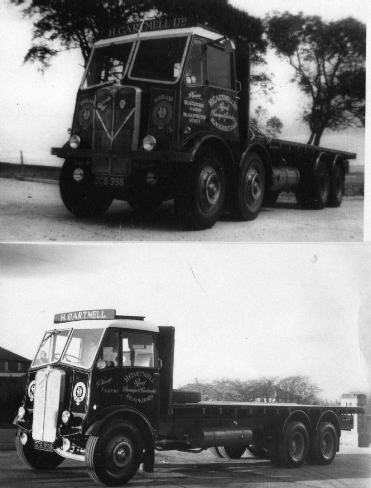 AEC GCB 398 at Tillotson's Burnley.