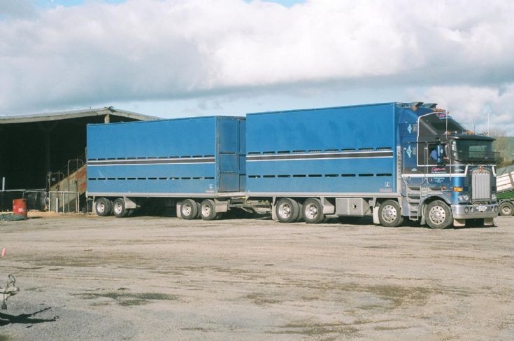 Eureka Seymores Transport Kenworth Stock liner