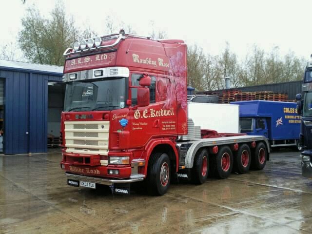 Keedwell's new baby - Scania Rambling Rose