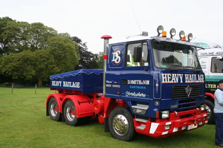 1987 Foden 4450 6x4 D Smith & Son Heavy Haulage at Newby Hall Rally