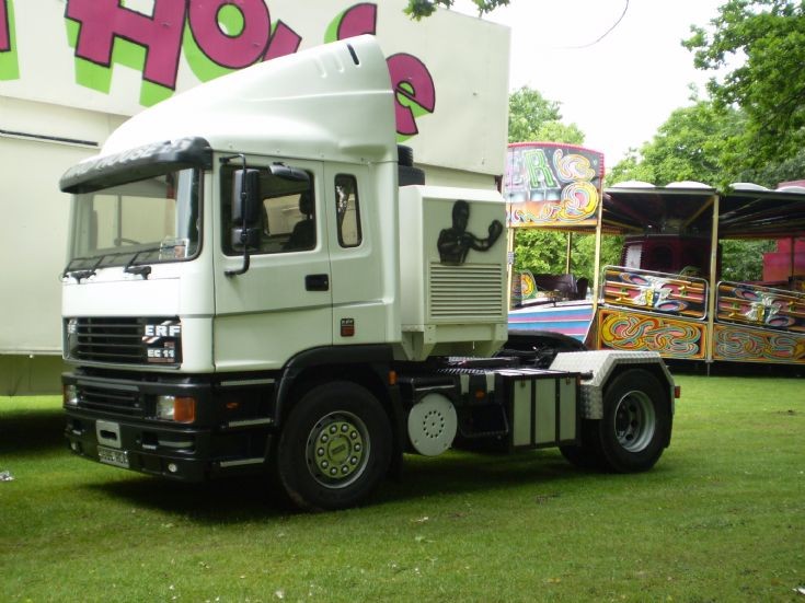 1998 ERF EC11 tractor unit/Power plant at Wollerton Park