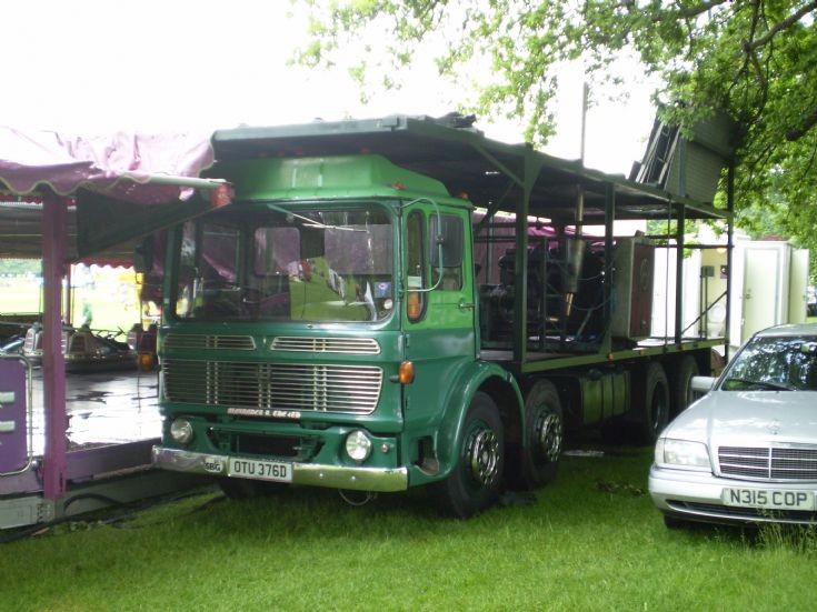 1966 AEC  8 wheeler fairground lorry at Wollerton park