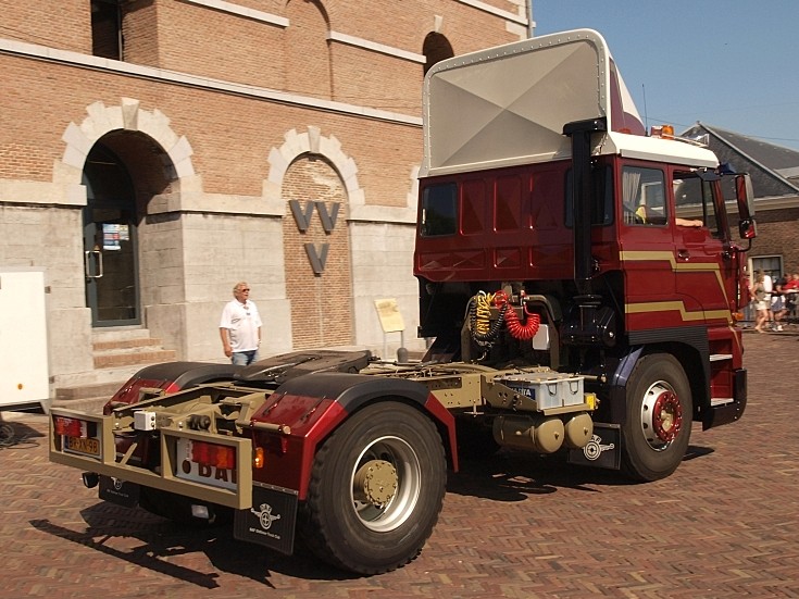 1975 DAF FT 2805 DKS 325 registration BR-XN-98 at 'Historisch Weekeind Den Helder', The Netherlands