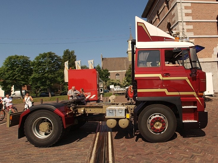 1975 DAF FT 2805 DKS 325 registration BR-XN-98 at 'Historisch Weekeind Den Helder', The Netherlands