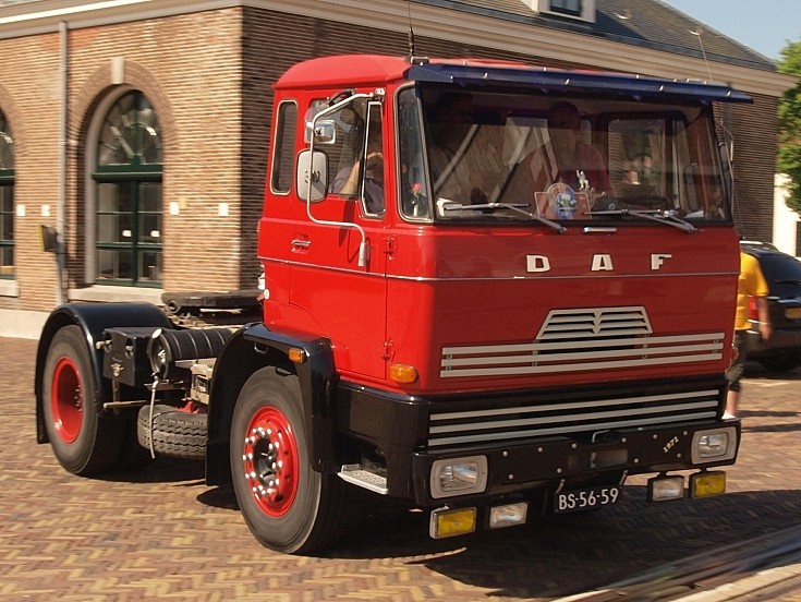 1972 DAF FT2000 DH275 registration BS-56-59 at 'Historisch Weekeind Den Helder', The Netherlands