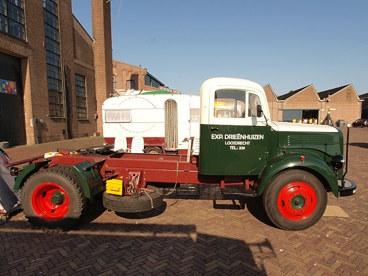 1952 Mercedes-Benz L3500 at 'Historisch Weekeind Den Helder', The Netherlands