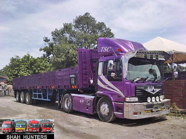 Hino Truck Dekotora Style With Trailer, Kuala Lumpur, Malaysia