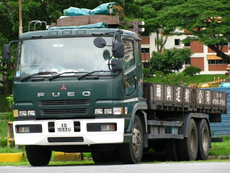 Mitsubishi Fuso Super Great 6x4 in Sin Ming, Singapore