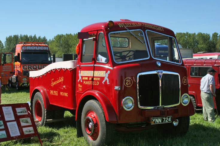Westfield Transport of Mansfield AEC Mandator ballast tractor at Belvoir Castle rally 2010