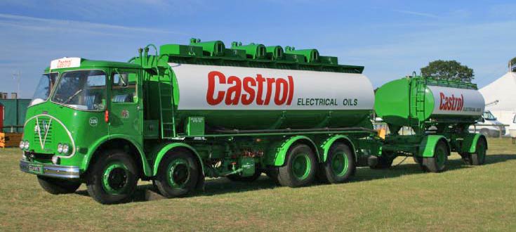 Atkinson Tanker in Castrol livery at Winterton Show Ground, N.Lincs