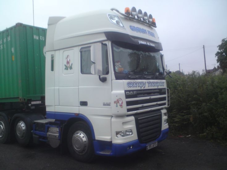 grumpy transport DAF XF 105 ssc 460 r5 gfs was eu56edj