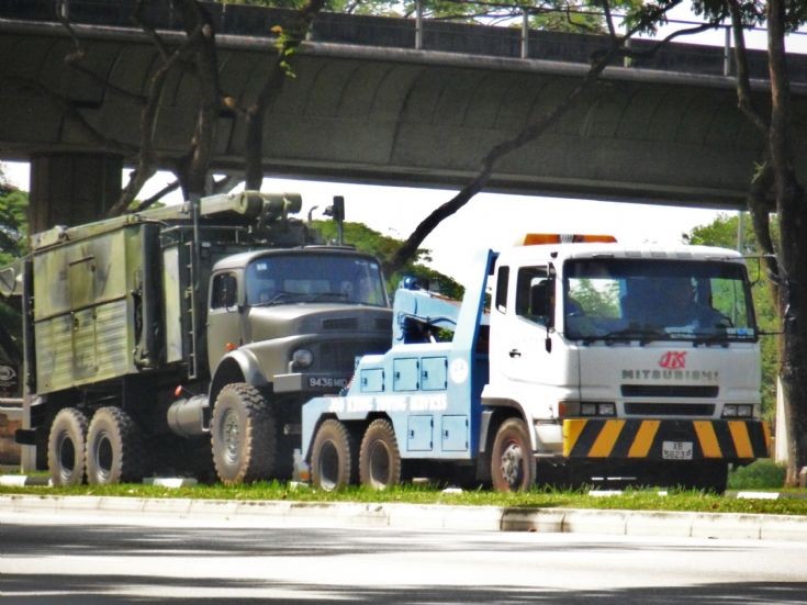 Mitsubishi Fuso Super Great FV547 Towing Truck