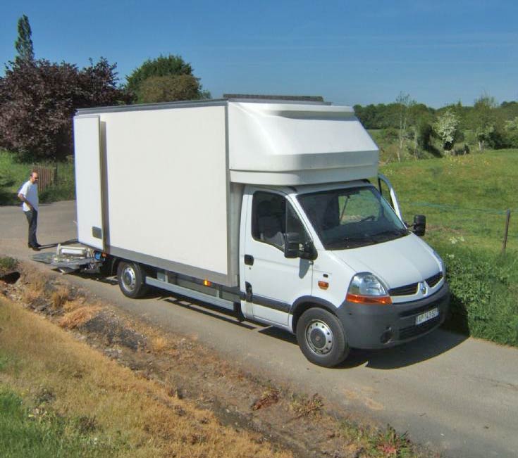 Renault Master's light truck.