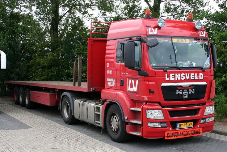Lensveld MAN TGS Tractor unit