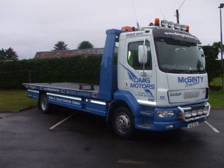 Dmg motors ltd DAF LF with Jordan body