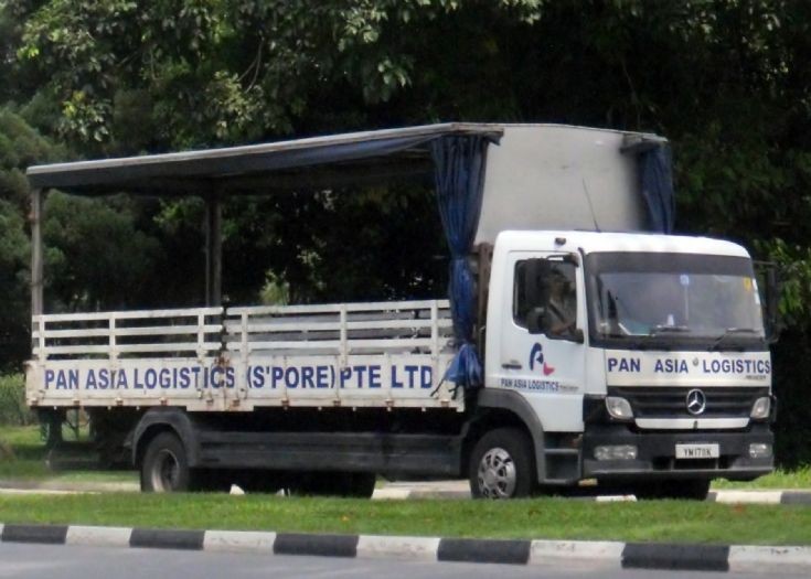 Pan Asia Logistics Singapore Pte Ltd Mercedes Atego Cargo Truck