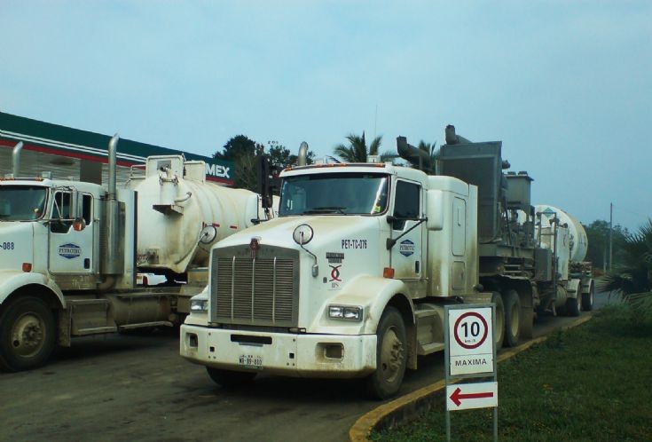 Kenworth truck in Mexico