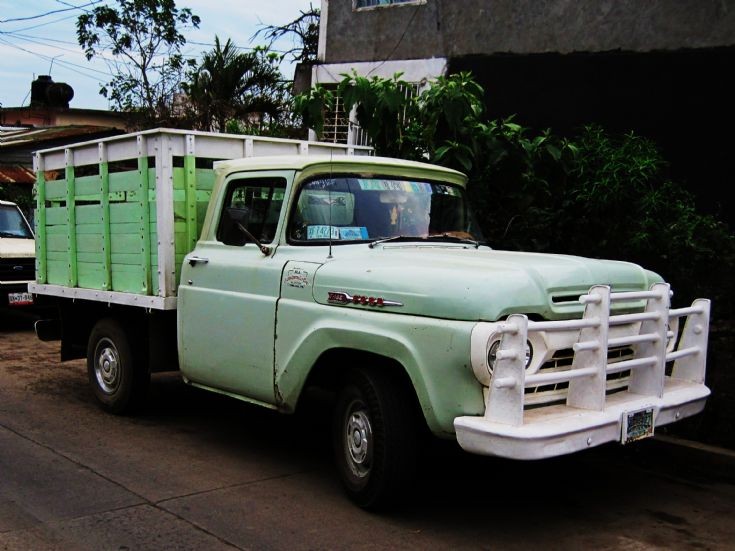 1959 Ford F100 Picture taken on 6 March 2011 Cerro Azul Mexico