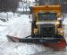 Front view of Mack Snow Plow
