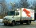 Mermax Hino delivering fresh fish and lobsters in Ste-Foy
